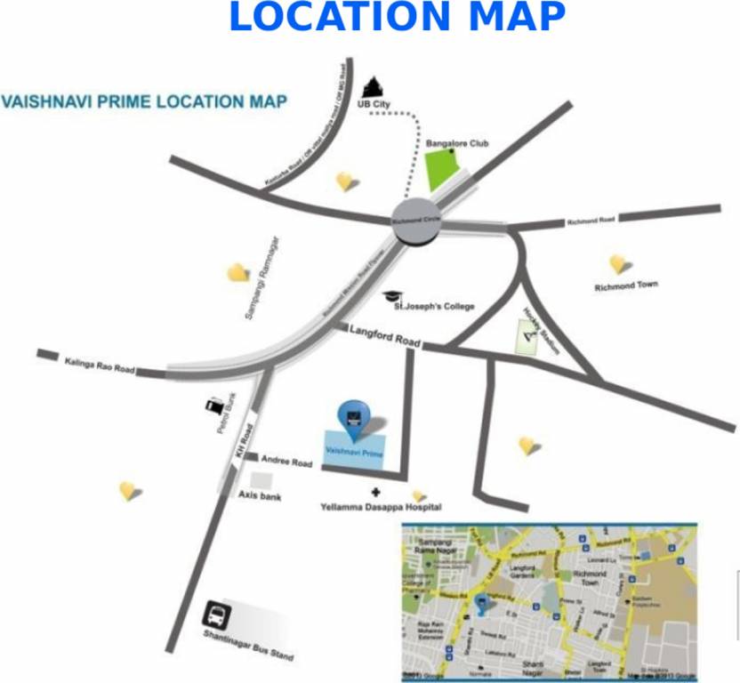 Images for Location Plan of Vaishnavi Group Bangalore Prime
