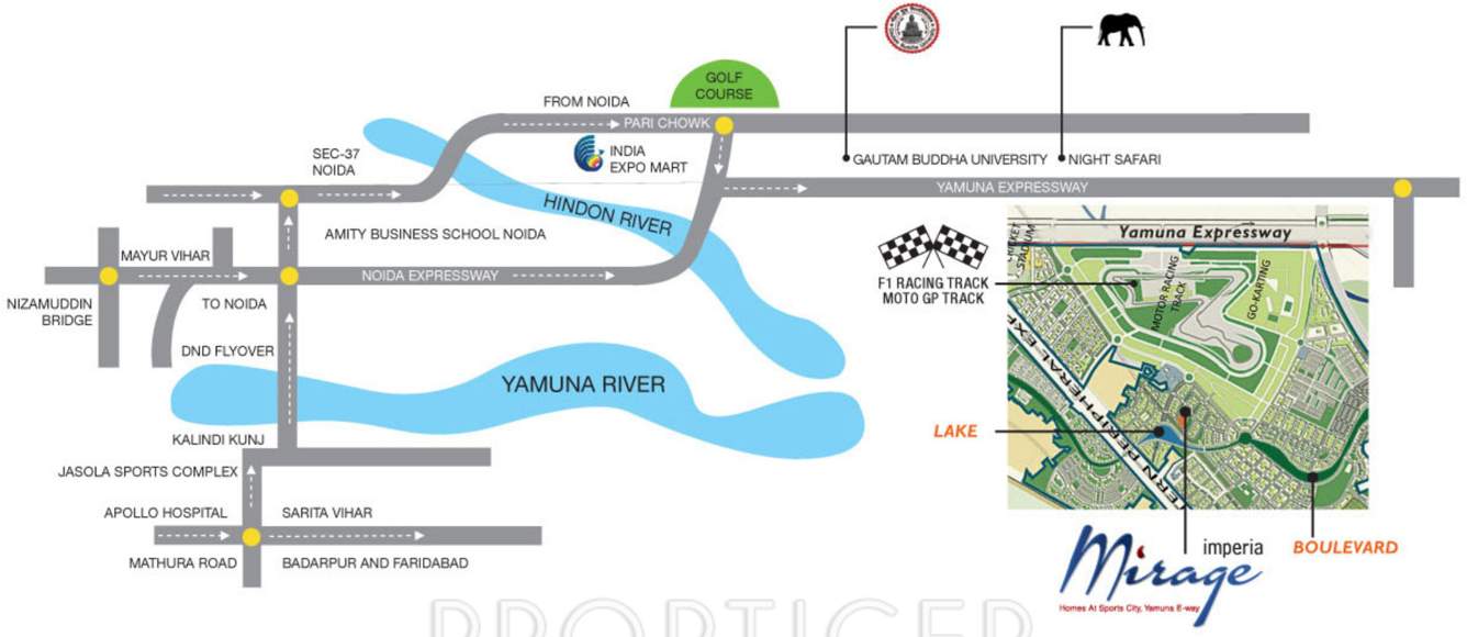 mirage homes Images for Location Plan of Imperia Mirage Homes