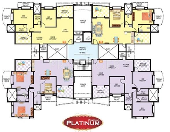 Images for Cluster Plan of Chaitanya Developer Platinum