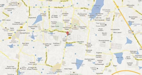 ChandraKantha CK Infinity Location Plan