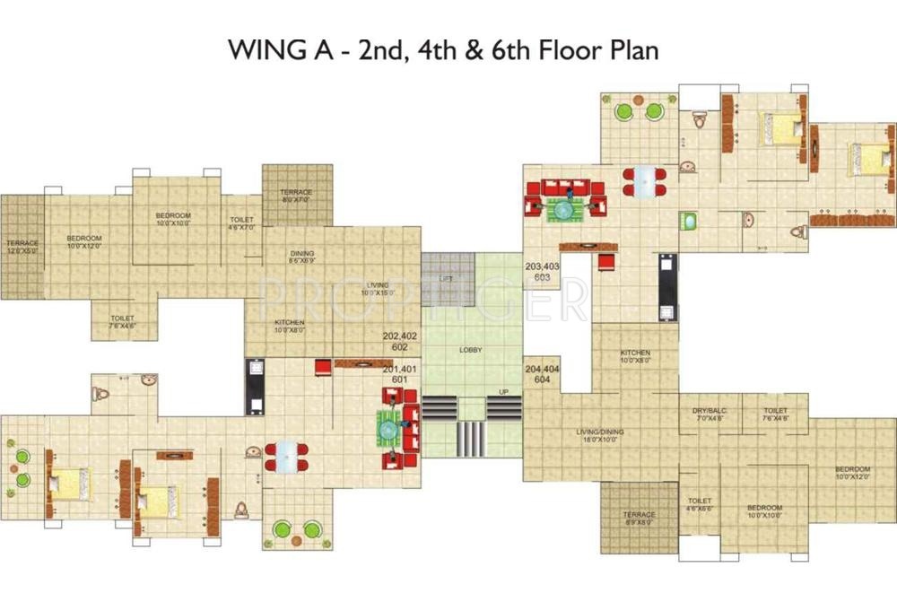 Images for Cluster Plan of Sukhwani Associates Sukhwani Bliss