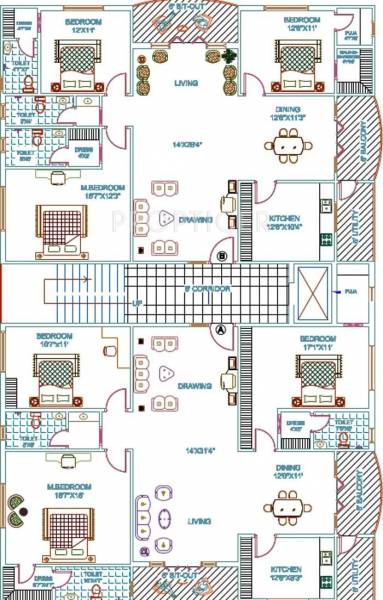 Images for Cluster Plan of Amulya Constructions Cyber Residency