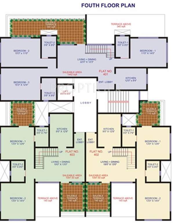 Images for Cluster Plan of Sanaya Belvedere