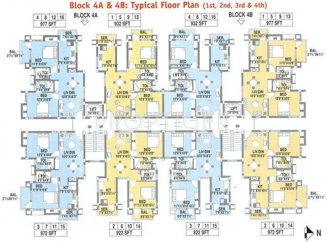 Images for Cluster Plan of DABC Gokulam Phase I