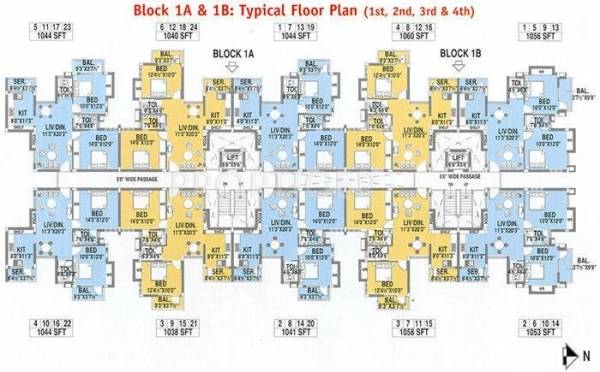 Images for Cluster Plan of DABC Gokulam Phase I