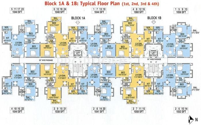 Images for Cluster Plan of DABC Gokulam Phase I