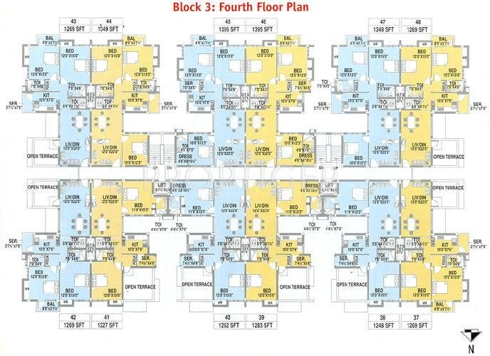 Images for Cluster Plan of DABC Gokulam Phase I