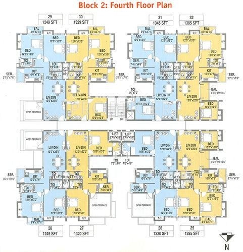 Images for Cluster Plan of DABC Gokulam Phase I