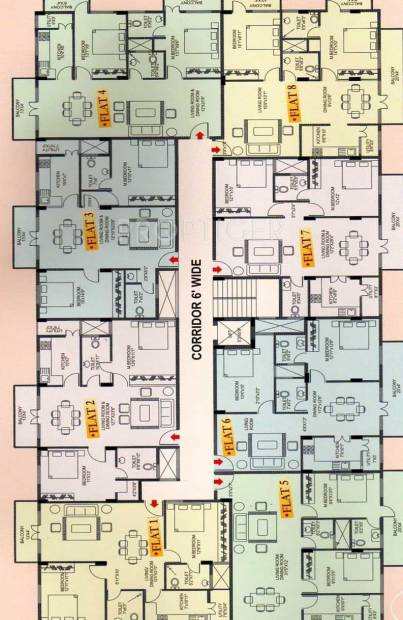 Images for Cluster Plan of AR Manjunatha Homes