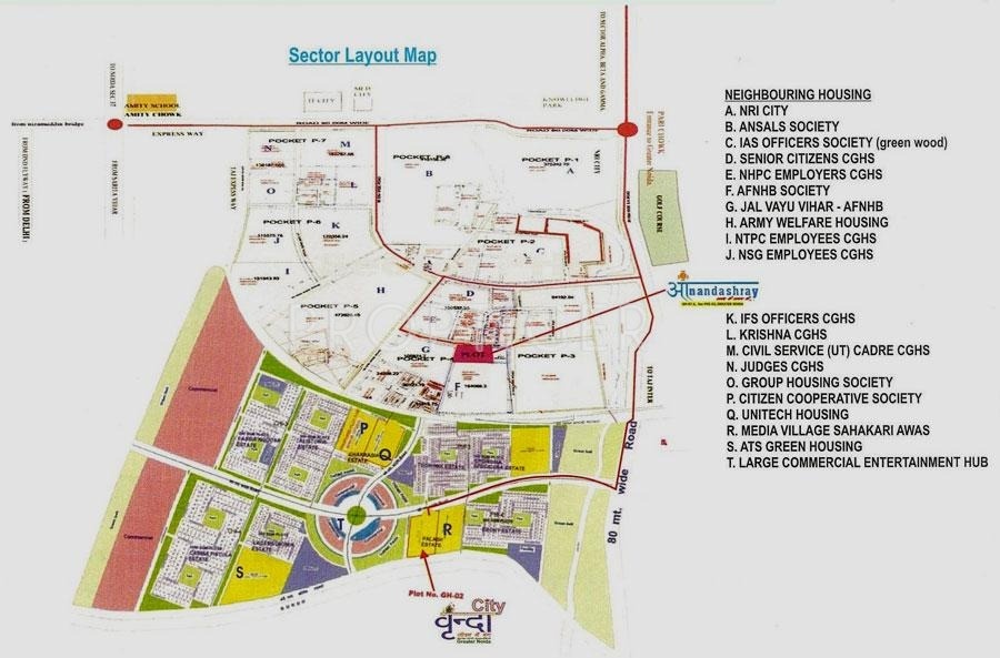 Images for Location Plan of Samiah International Builders Vrinda City