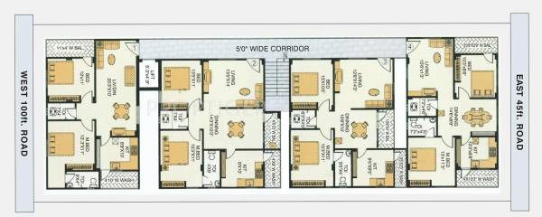 Images for Cluster Plan of Venkatasai Vensa Home