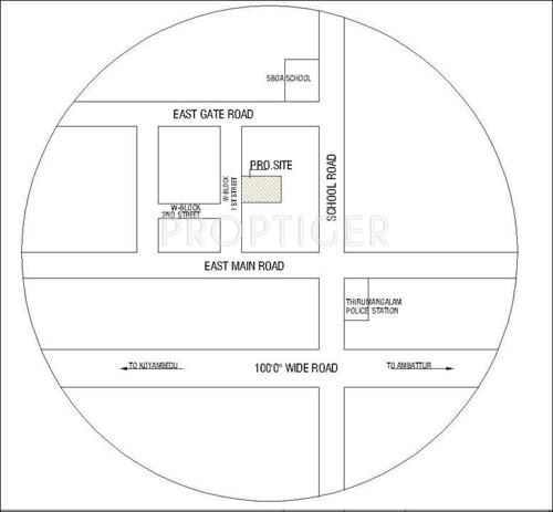 Images for Location Plan of  Woodcreek Apartment