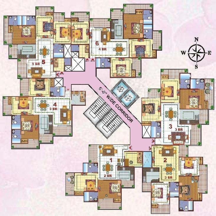 Images for Cluster Plan of Skytech Merion Residency II