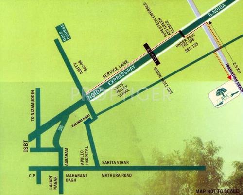 Images for Location Plan of Jain HPS Greens Farmlands