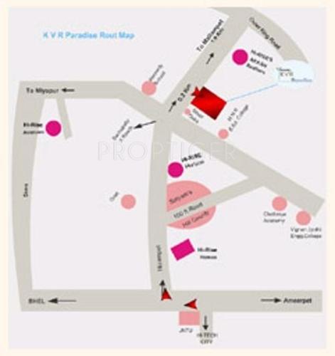  kvr-paradise Images for Location Plan of  KVR Paradise