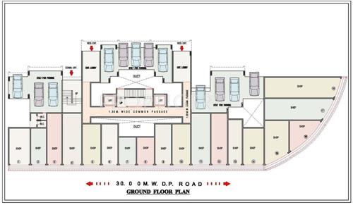  residency Images for Cluster Plan of Kavya Residency