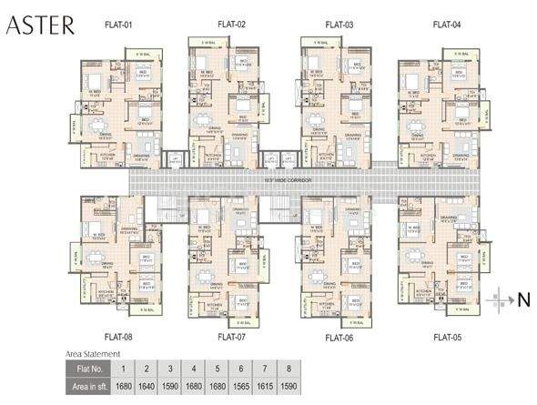Images for Cluster Plan of Sankalp Gardenia Towers