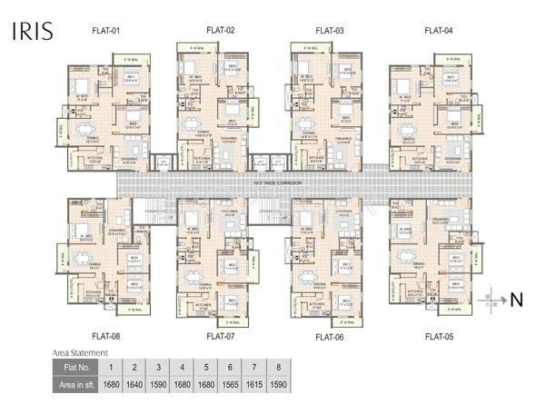Images for Cluster Plan of Sankalp Gardenia Towers