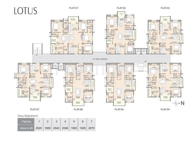 Images for Cluster Plan of Sankalp Gardenia Towers