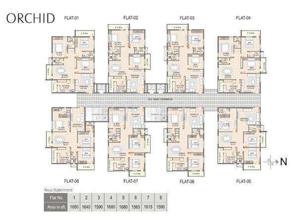 Images for Cluster Plan of Sankalp Gardenia Towers