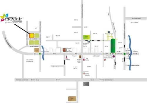 Images for Location Plan of Supercity Mayfair Residency mayfair-residency Images for Location Plan of Supercity Mayfair Residency