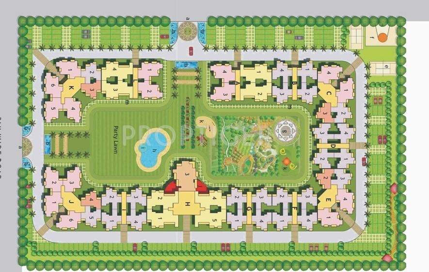  mayfair residency Images for Master Plan of Supercity Mayfair Residency