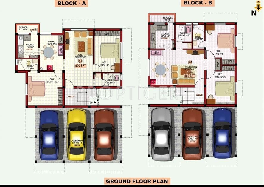 Images for Cluster Plan of Khurinji Gardenia