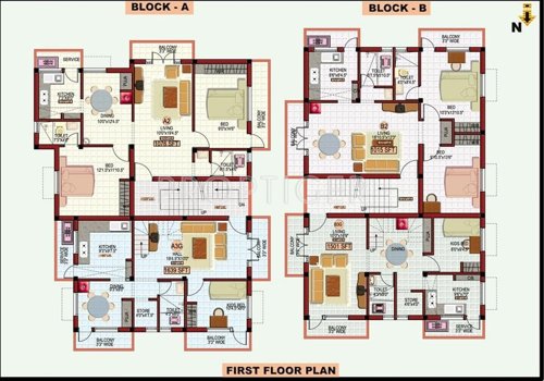 Images for Cluster Plan of Khurinji Gardenia