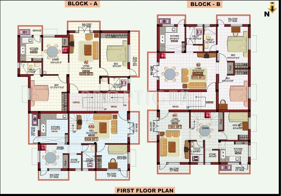 Images for Cluster Plan of Khurinji Gardenia