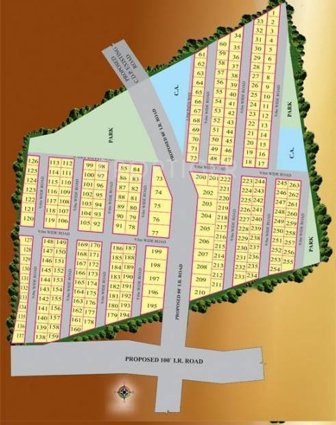 Maxworth Realty Max Spandana Site Plan