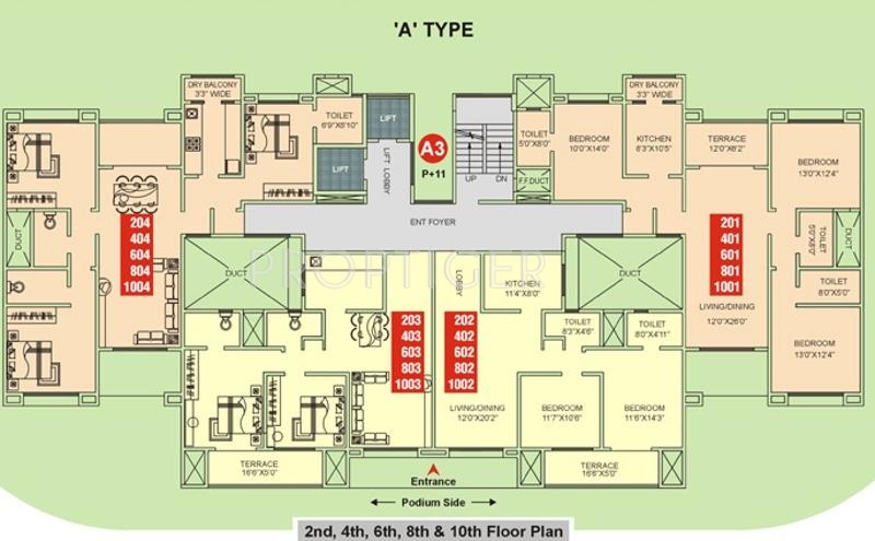 Images for Cluster Plan of Kumar Palmgrove