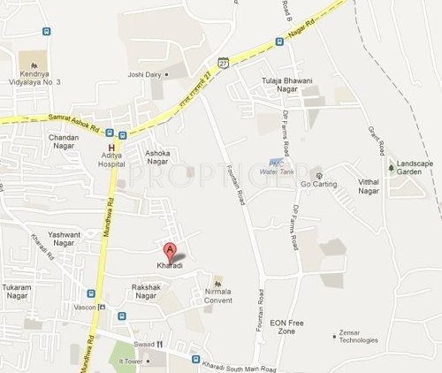  primrose Images for Location Plan of Kumar Primrose