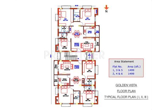 Images for Cluster Plan of Golden Vista
