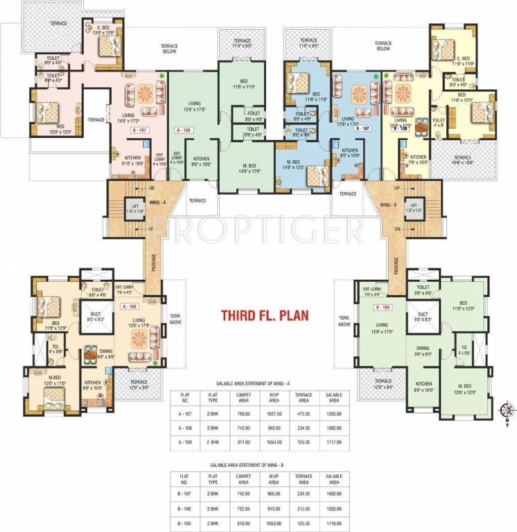 Images for Cluster Plan of Pooja Constructions Green Thumb