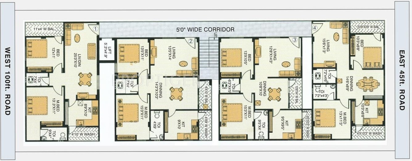 Images for Cluster Plan of Venkatasai Venkata Sai Homes