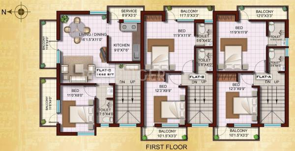 Images for Cluster Plan of Khurinji Oliva