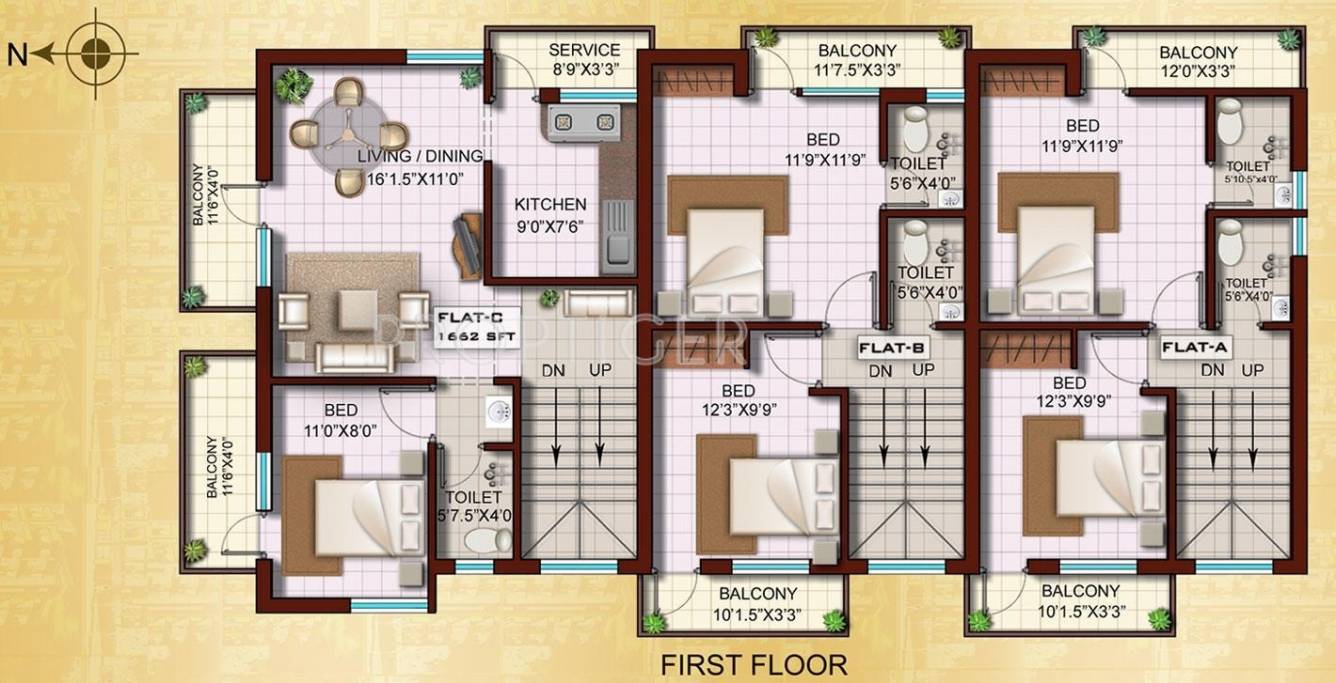 Images for Cluster Plan of Khurinji Oliva