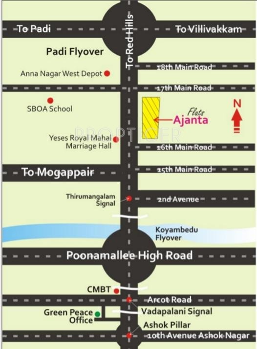 Images for Location Plan of Green Peace Ajanta