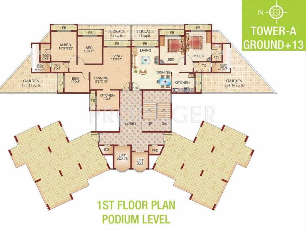 Images for Cluster Plan of Zenith Group Bhoomi Harmony