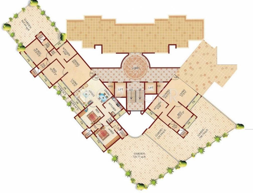 Images for Cluster Plan of Zenith Group Bhoomi Harmony