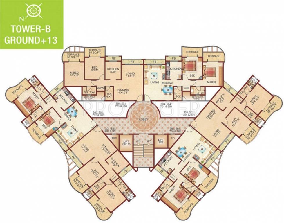 Images for Cluster Plan of Zenith Group Bhoomi Harmony