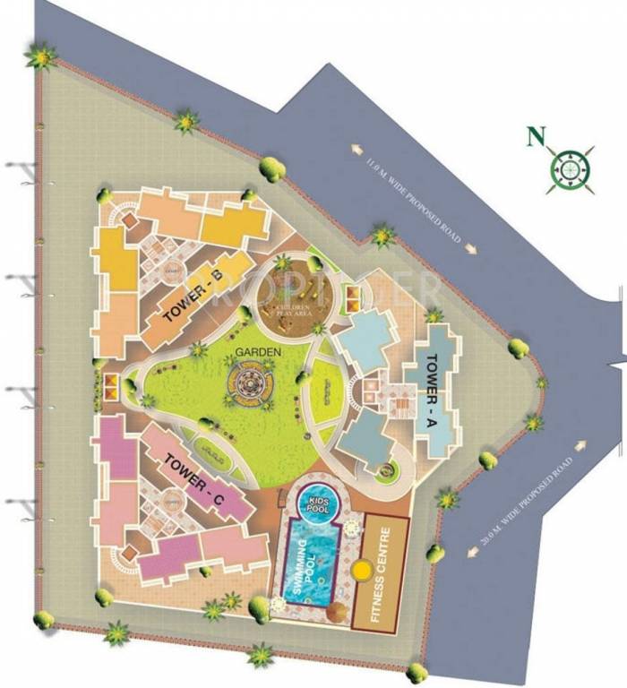 Zenith Group Bhoomi Harmony Layout Plan