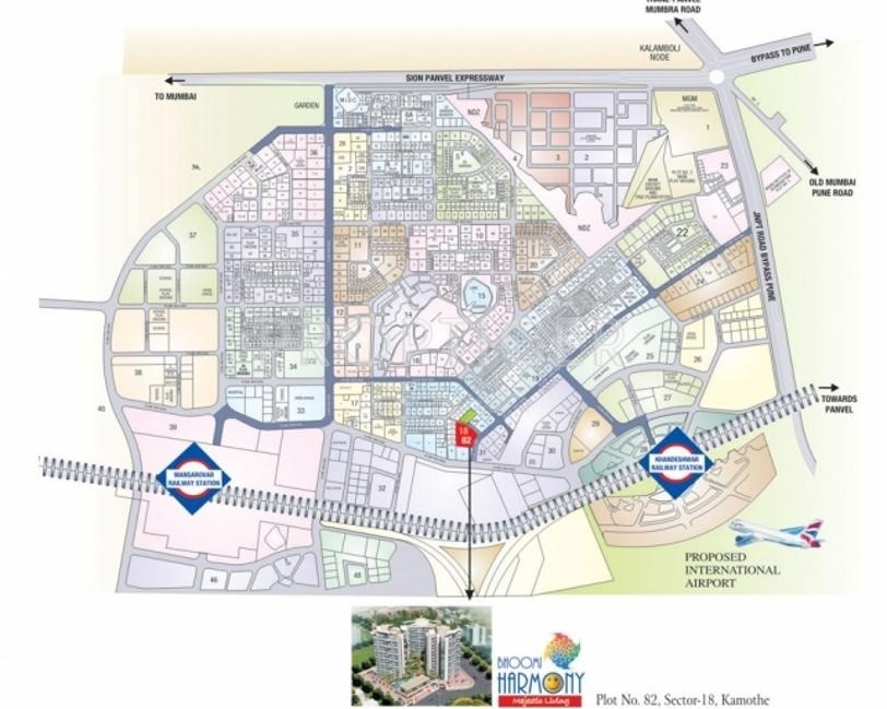 Zenith Group Bhoomi Harmony Location Plan