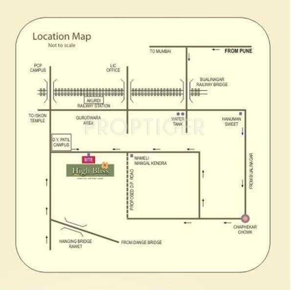 Samruddhi Associate High Bliss Location Plan