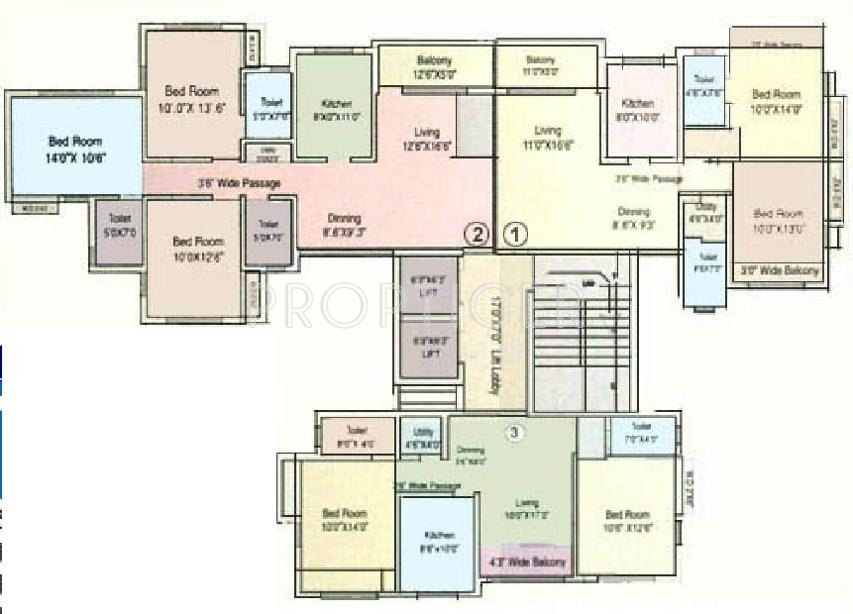  palms Block A Cluster Plan