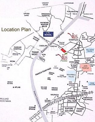  palms Images for Location Plan of Vikas Palms
