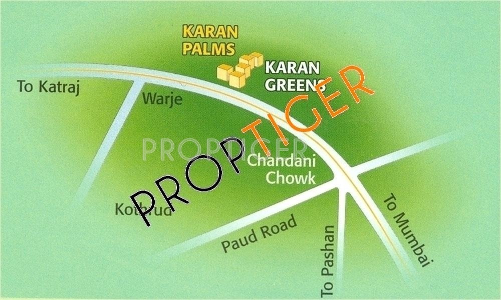 Images for Location Plan of Karan Developers Palms