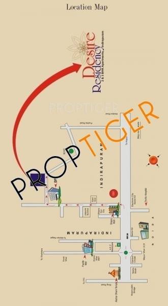 Images for Location Plan of Saya Homes Desire Residency