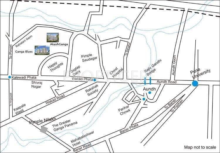 Images for Location Plan of Goel Ganga Developers Blues