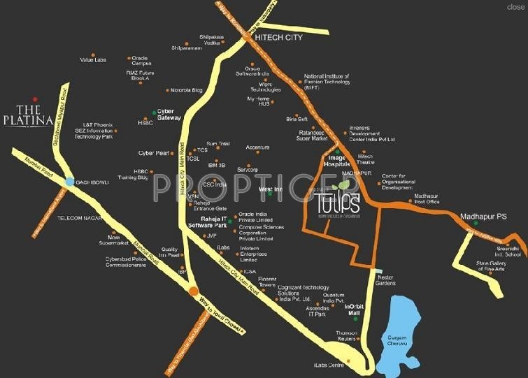  tulips Images for Location Plan of Gowra Hallmark Tulips